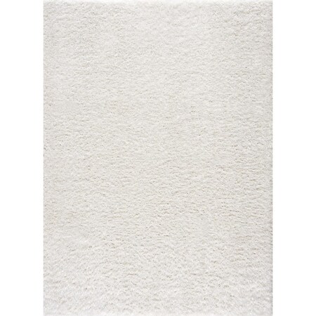 United Weavers 5 ft. 3 in. x 7 ft. 2 in. Aubrey Rose Rectangle Area Rug, White 3100 61099 58